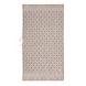 Zusss Badhandoek - mozaïek - 60x115cm - offwhite/leem Zusss Badhandoek - mozaïek - 60x115cm - offwhite/leem