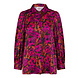 Esqualo Blouse satin Floral Wilding - F23.14533 Esqualo Blouse satin Floral Wilding - F23.14533