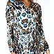 Esqualo Dress animal roots SJ - F23.30509 Esqualo Dress animal roots SJ - F23.30509
