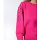 Esqualo Sweater embroidery anglaise - F23.07519 Esqualo Sweater embroidery anglaise - F23.07519