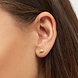 LuLu Copenhagen Cloud 1 Pcs / Gold Plated LuLu Copenhagen Cloud 1 Pcs / Gold Plated