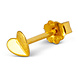 LuLu Copenhagen Heart Wings 1 Pcs / Gold Plated LuLu Copenhagen Heart Wings 1 Pcs / Gold Plated