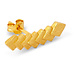 LuLu Copenhagen Domino 7 - 1 Pcs / Gold Plated LuLu Copenhagen Domino 7 - 1 Pcs / Gold Plated