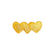 LuLu Copenhagen Domino Hearts 3 - 1 Pcs / Gold Plated LuLu Copenhagen Domino Hearts 3 - 1 Pcs / Gold Plated