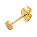 LuLu Copenhagen Dot Small 1 Pcs-Gold Plt / Pink LuLu Copenhagen Dot Small 1 Pcs-Gold Plt / Pink