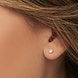 LuLu Copenhagen Dot Small 1 Pcs-Gold Plt / Pink LuLu Copenhagen Dot Small 1 Pcs-Gold Plt / Pink