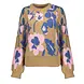 Geisha Bloemen print trui - 34536-99 Geisha Bloemen print trui - 34536-99