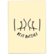 Kaart Blanche Wenskaart - Best Butties Kaart Blanche Wenskaart - Best Butties