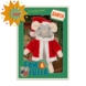 Het Muizenhuis Knuffel Muis - De Kerstman (12 cm) - Het Muizenhuis Het Muizenhuis Knuffel Muis - De Kerstman (12 cm) - Het Muizenhuis