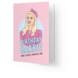 Kaart Blanche Wenskaart - Birthday Barbie Kaart Blanche Wenskaart - Birthday Barbie