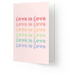 Kaart Blanche Wenskaart - Love is love Kaart Blanche Wenskaart - Love is love