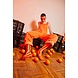 Eat My Socks Kousen - Juicy Oranges - 2 paar Eat My Socks Kousen - Juicy Oranges - 2 paar