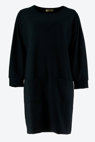 Signe Nature Jurk Sweater kleedje zwart Lou Lou Conceptstore