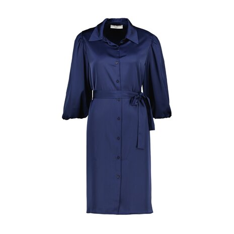 Amelie Amelie Jurk Elea B407 navy Lou Lou Conceptstore