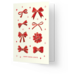 Kaart Blanche Wenskaart - Happy Bow-lidays Kaart Blanche Wenskaart - Happy Bow-lidays