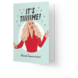 Kaart Blanche Wenskaart - It's Tiiiiime! (Mariah Season is here!) Kaart Blanche Wenskaart - It's Tiiiiime! (Mariah Season is here!)