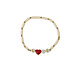 Zusss Kralenarmband - Love - Off-White Zusss Kralenarmband - Love - Off-White