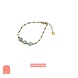 Day & Eve Armbandje - 3 Beads Bracelet - 14K + Green Day & Eve Armbandje - 3 Beads Bracelet - 14K + Green