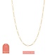 Day & Eve Ketting - Chain - 14K - goud Day & Eve Ketting - Chain - 14K - goud