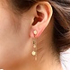 Day & Eve Hammered Rounds Dangle - 14K Day & Eve Hammered Rounds Dangle - 14K