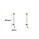 Day & Eve Hammered Rounds Dangle - 14K Day & Eve Hammered Rounds Dangle - 14K