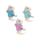 Het Muizenhuis Knuffel Muizen De Drieling (8cm) - Het Muizenhuis Het Muizenhuis Knuffel Muizen De Drieling (8cm) - Het Muizenhuis