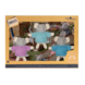 Het Muizenhuis Knuffel Muizen De Drieling (8cm) - Het Muizenhuis Het Muizenhuis Knuffel Muizen De Drieling (8cm) - Het Muizenhuis