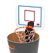 Legami Milano Prullenbak - Magisch schot - Basketbal Legami Milano Prullenbak - Magisch schot - Basketbal
