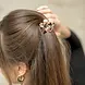 Clips Lucie - Bloemetjes - clip Koffie Clips Lucie - Bloemetjes - clip Koffie
