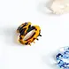Clips Coco - Mini ronde Clip - Marmer bruin Clips Coco - Mini ronde Clip - Marmer bruin