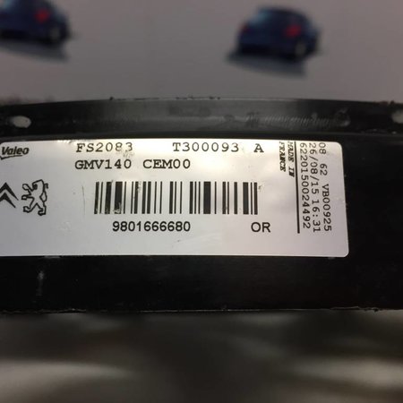 Kühlrippenmotor 9801666680 Peugeot 208 1.2