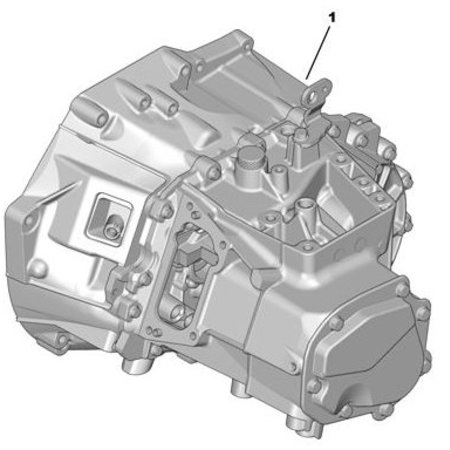Gearbox peugeot 208 HDI 115 (DV6C) (2231X2) gearbox code 20EA30
