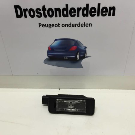 license plate lighting 9682403680 peugeot 308 (6340G3)