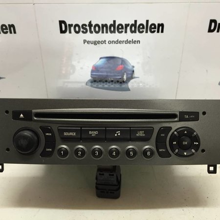 Radio Cd Speler 96650205XH Peugeot 308 RD4