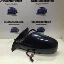 Mirror Left Foldable Peugeot 307CC Color Blue