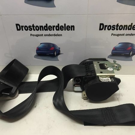 Seat Belt Right-Front 96498052XX Peugeot 207 3DRS (8975AZ)