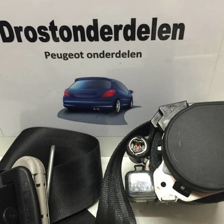 Seat belt left-front 96498053XX Peugeot 207 3DRS