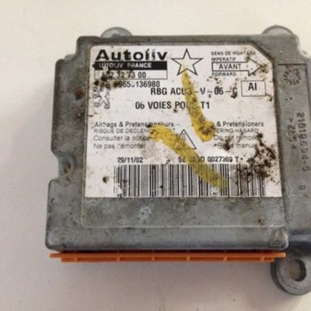 AIRBAG MODULE PEUGEOT 206 9650136980