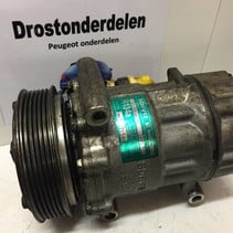 air conditioning pump sand sd6v12 peugeot 206 9655191580, (6453QE),