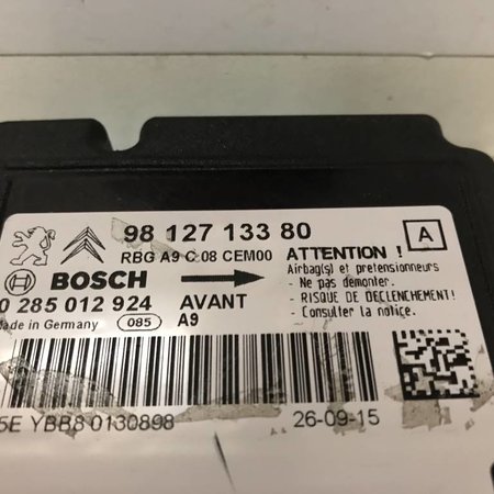 Airbag Module  9812713380 Peugeot 208