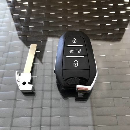 NIEUW keyless go key  citroen key met chip