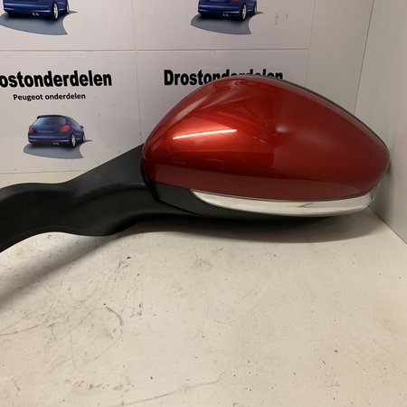 Left mirror Peugeot 2008 Color LQV red Not Collapsible