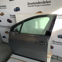 Tür links vorne Peugeot 2008 Farbe Grau Blau Farbcode (KCA)