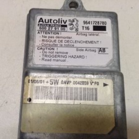 AIRBAG MODULE RELAY 9641728780 PEUGEOT 206