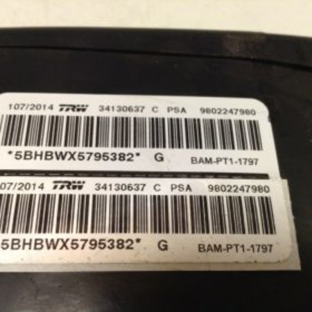 Beifahrersitz-Airbag rechts vorne 9802247980 PEUGEOT 2008