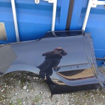 Right rear screen Peugeot 207cc color black