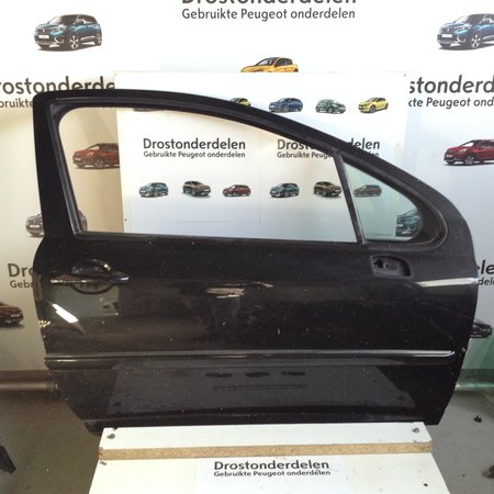 Door 2 doors right Peugeot 207 color code EXL black