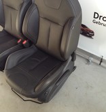Set leather chair Peugeot 2008 black leather with heated seats