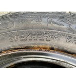 Reserverad 205/55/16 Gutes Jahr für ein Peugeot Spurweite 5 x 108 16 Zoll Achsloch 65.1