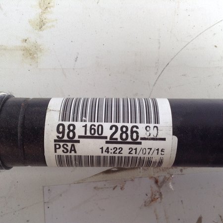 Drive Shaft Right 9816028680 Peugeot 208 Diesel